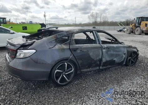 2019 Honda Accord Sport from USA, damaged, VIN 1HGCV1F35KA068444